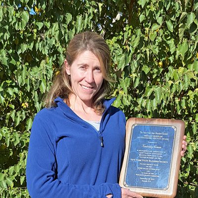 Kimberly Corwin, recipient of the 2016 Bressler award