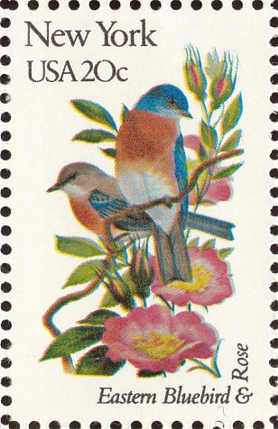 NY State Bird stamp